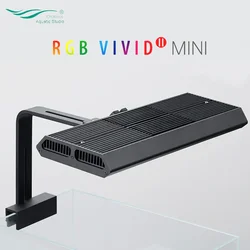 Chihiros RGB VIVID II 미니 수족관 LED 라이트, 스마트 블루투스 앱 제어, 식물 LED 램프 조명 시스템, 수초 조명