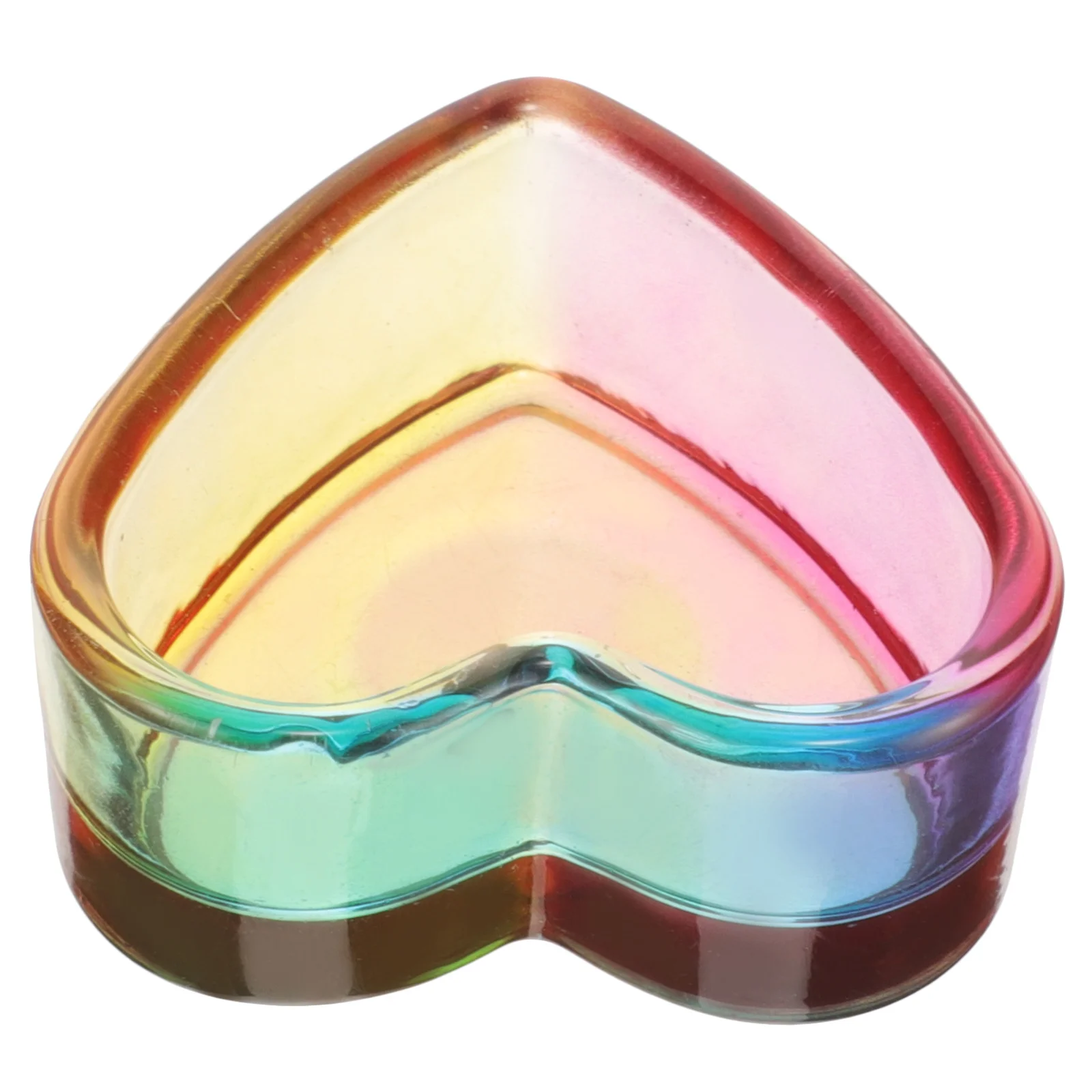 

Стеклянная чаша для акрила в форме сердца, декоративный инструмент для маникюра, держатель для жидкости, чаша для акрила для ногтей