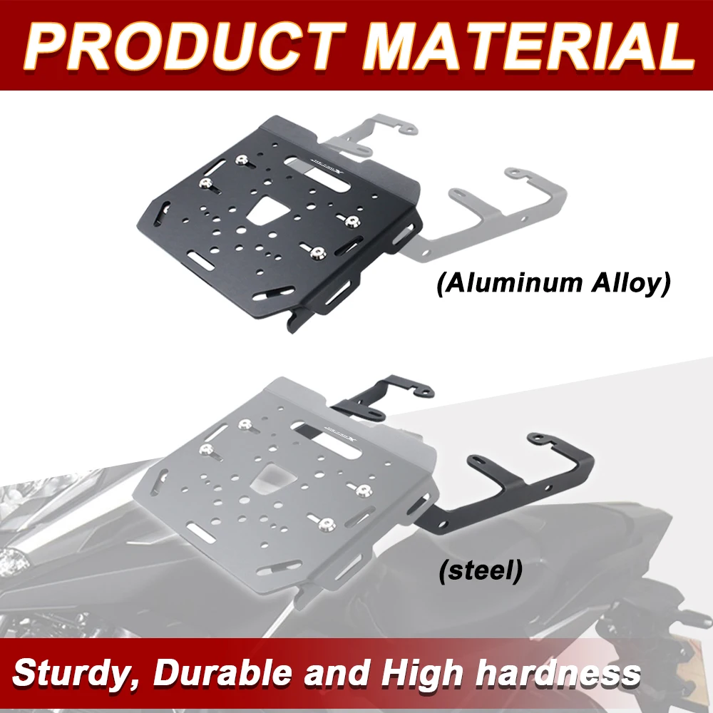 لهوندا NC700S NC700X NC750X NC750S التلقائي DCT 2012-2020 2022 2023 2024 الخلفية رف أمتعة البضائع الرف حامل صندوق السيارة دعم
