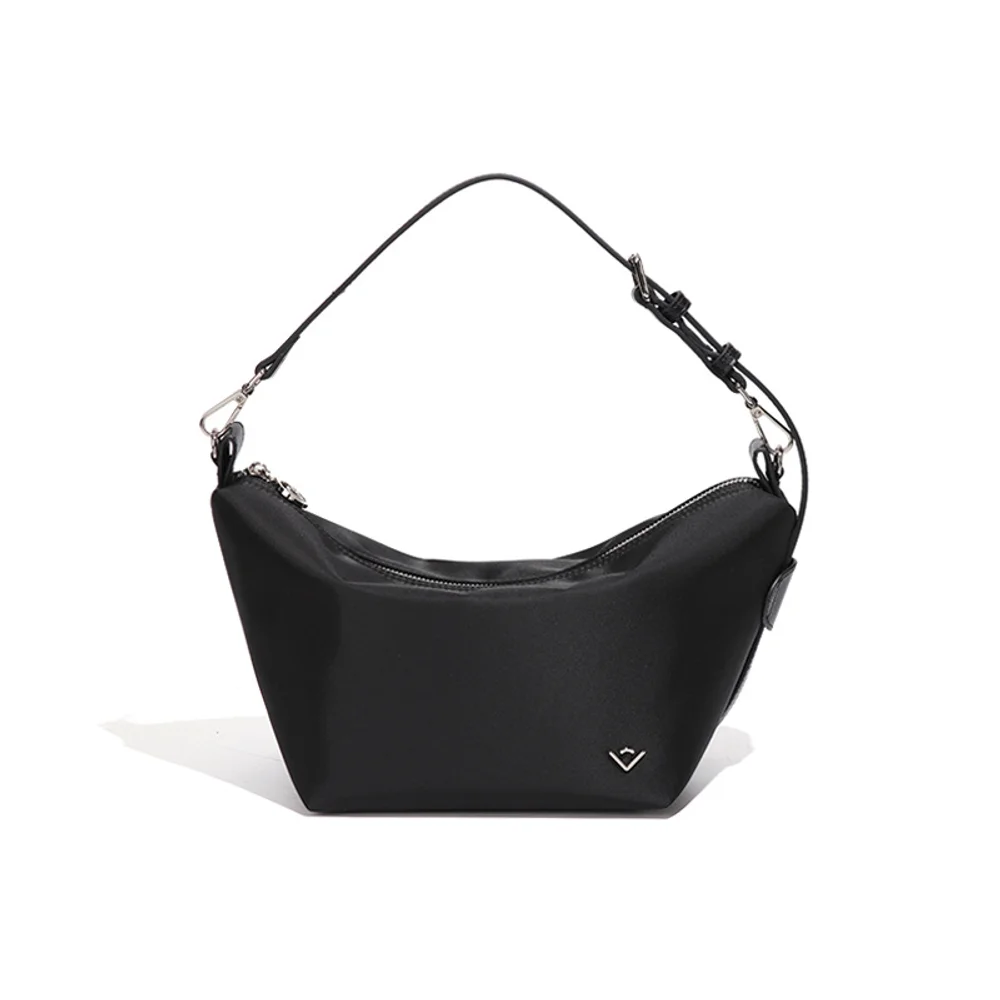 حقيبة صغيرة جديدة من النايلون خفيفة الوزن مقاومة للماء ومقاومة للاهتراء على شكل هلال، حقيبة زلابية عبر الجسم، حقيبة بوق للسفر للتنقل #2