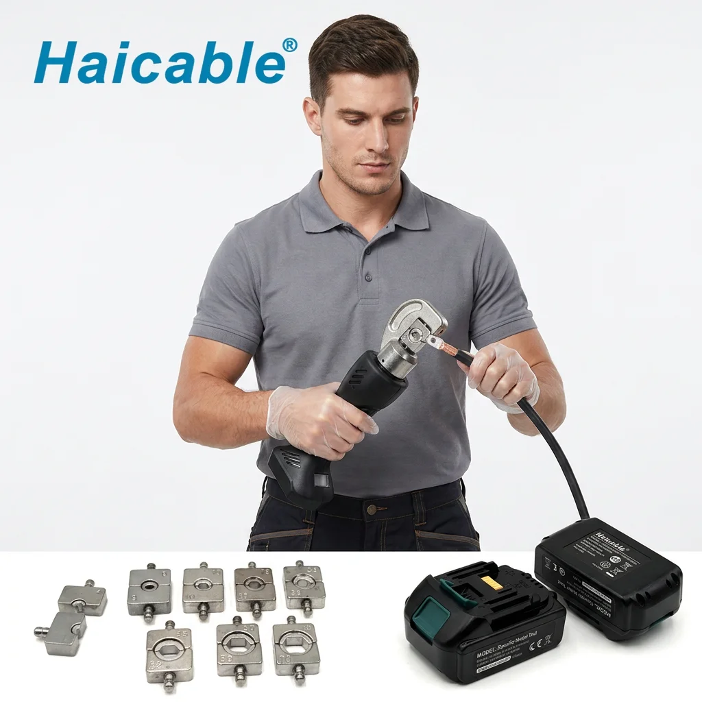 Crimping Machine Manual BH-70 Solar and Wind Energy System Hydraulic Pliers