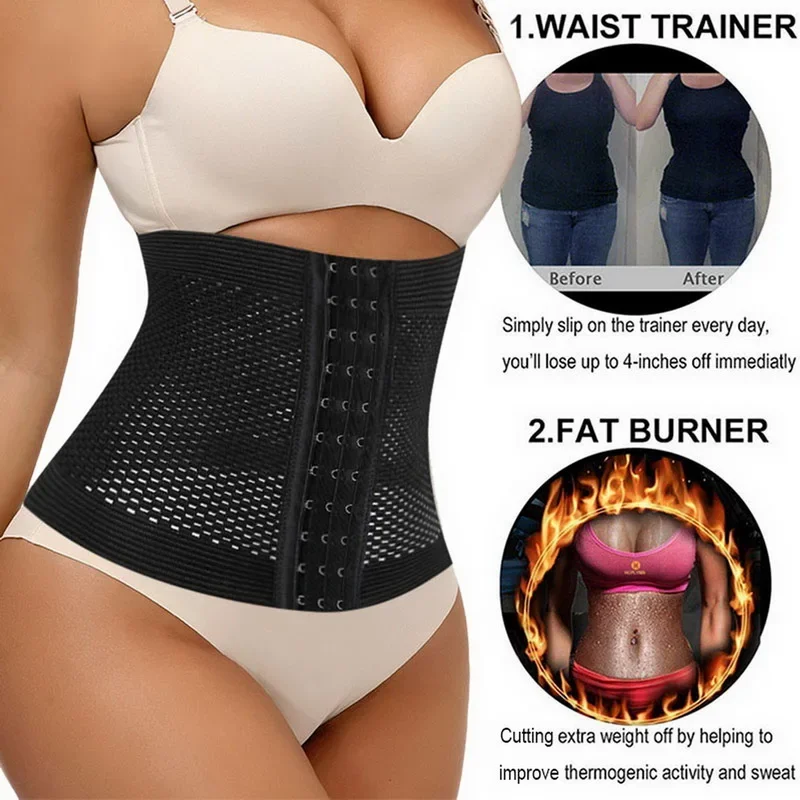 waist trainer binders shapers modeling strap corset slimming Belt underwear body shaper shapewear faja slimming belt tummy women