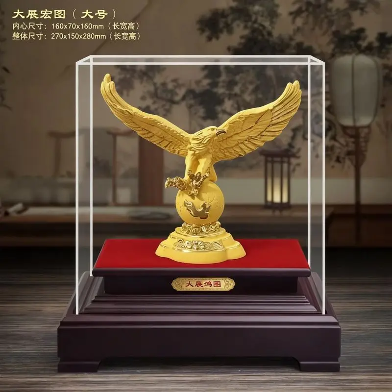 24k 999 gold-plated jewelry displays gifts, crafts, and decorations for store and company openings and relocations
