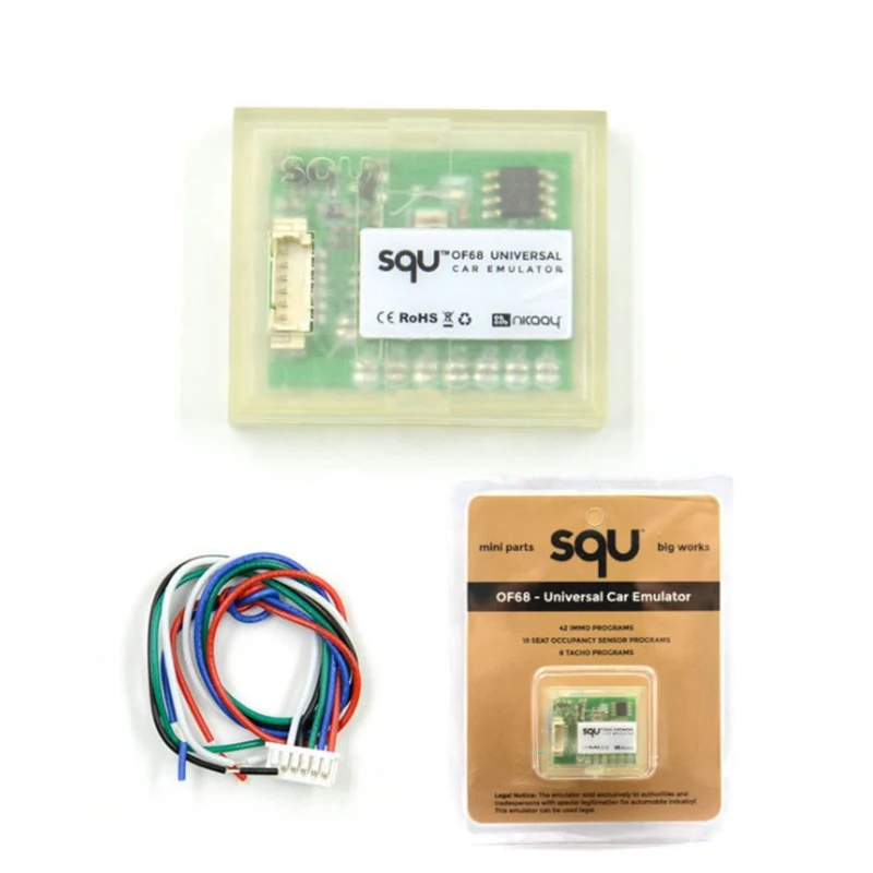 

SQU OF68 OF80 Car Emulator Signal Reset Immo Program Seat Occupancy Sensor Tacho Universal for Most Cars Diagnostic Tool