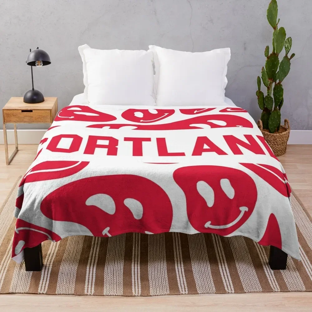 Cortland Throw Blanket Flannel Hairys Blankets