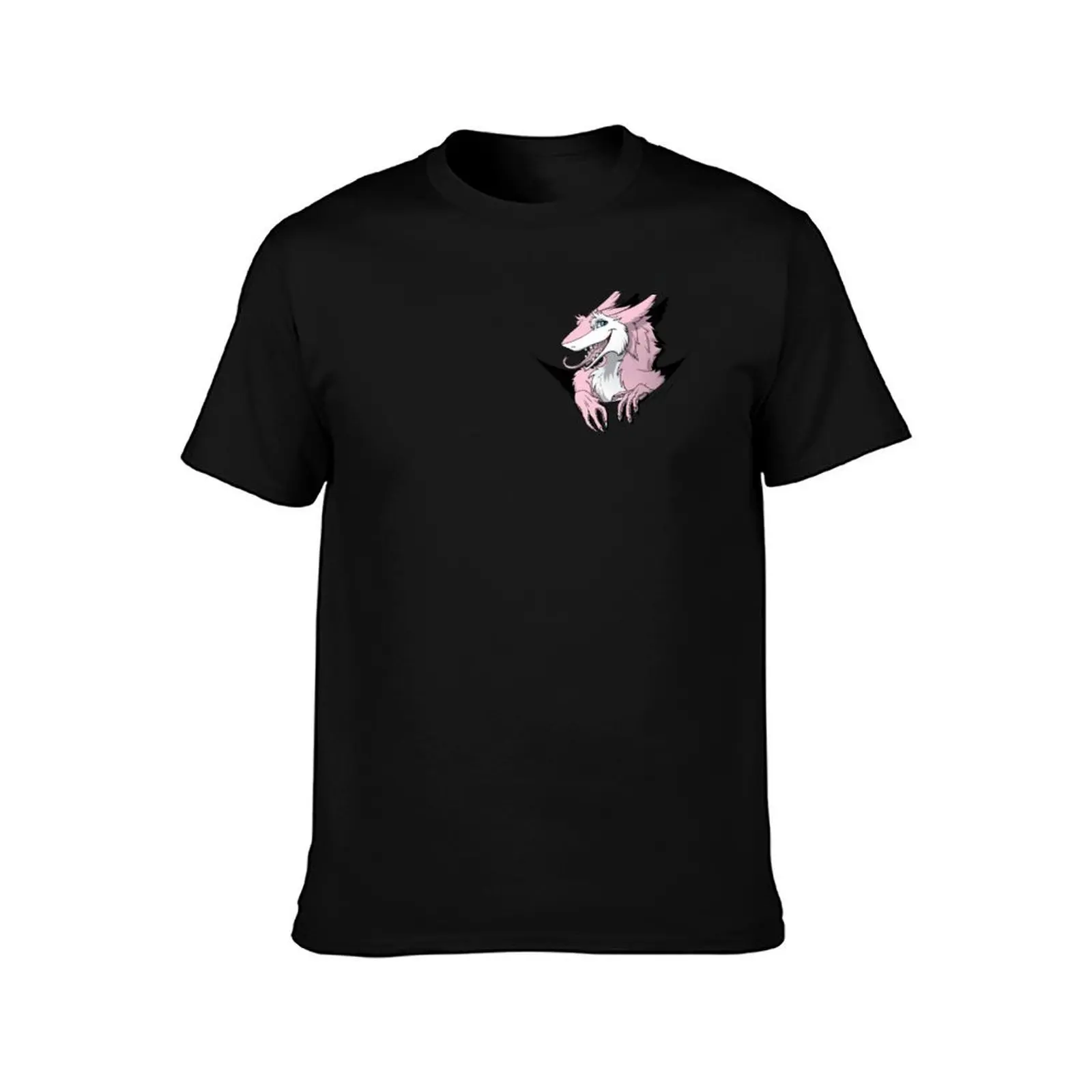 Mew Sergal T-Shirt Casual All Match Tee Shirt for Men