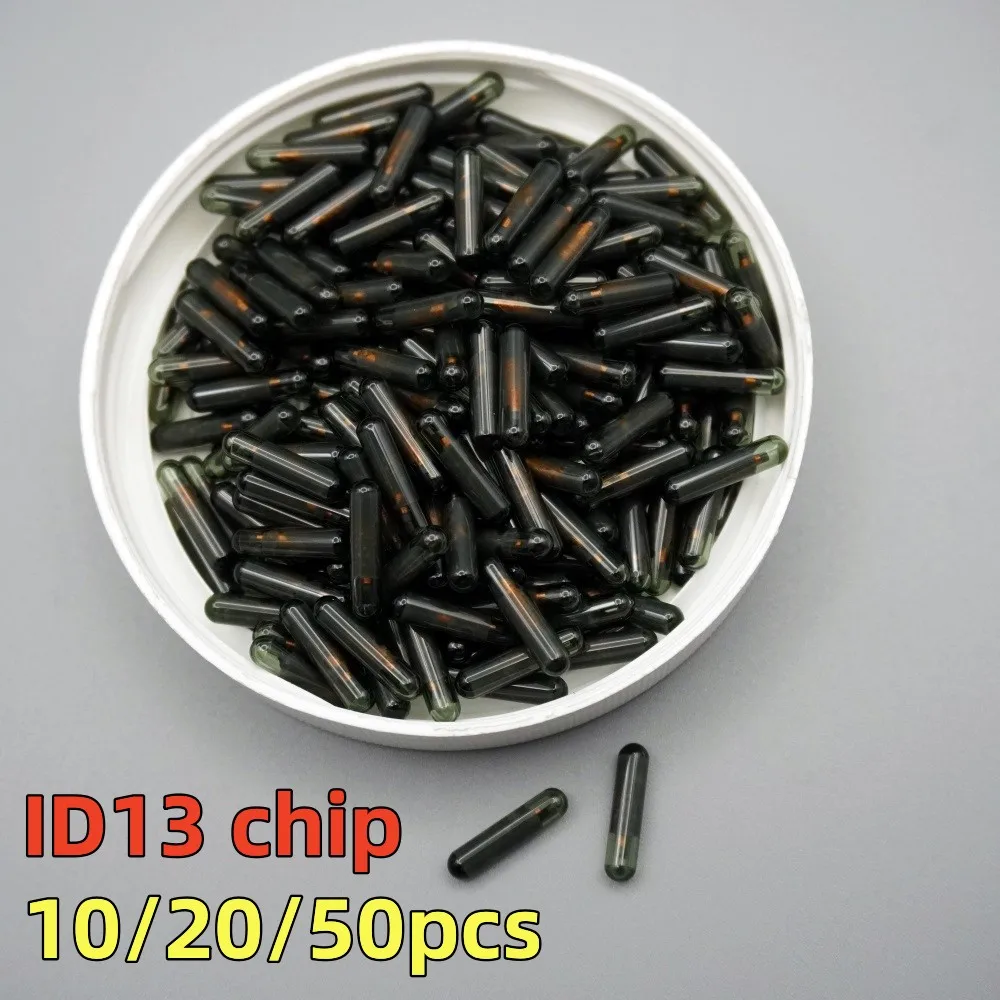 

10/20/50pcs Car Key Chip Blank ID13 Chip Glass TP03 id 13 glass Auto Transponder chip