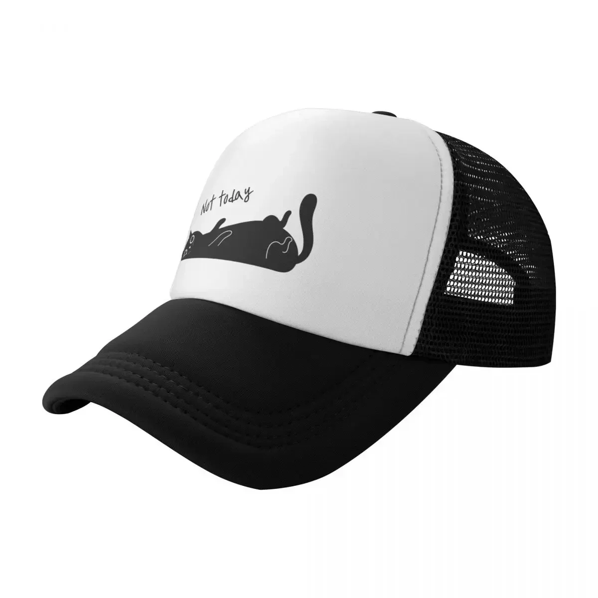 Not Today , cat Baseball Cap dad hat Bobble Hat For Women Men's