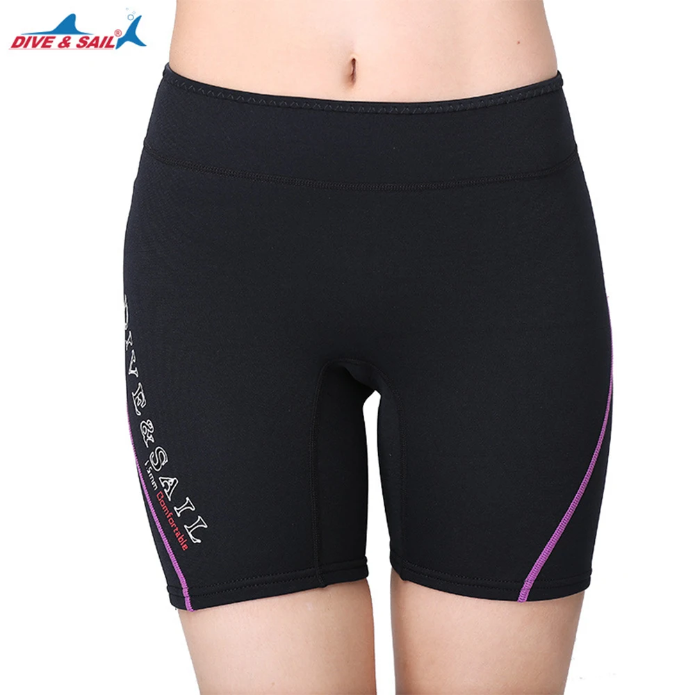 

Men And Women 1.5MM Neoprene Wetsuit Shorts Fashion Snorkeling Diving Beach Surfing Kayaking Shorts Swim Trunks Diving Shorts