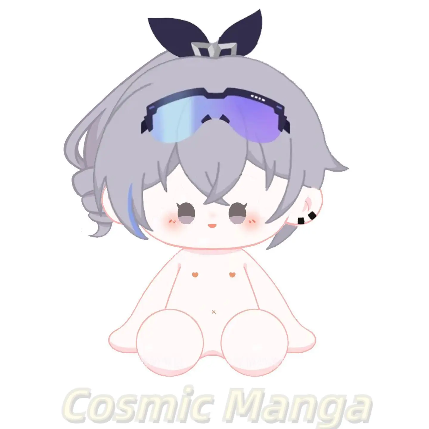 هالوين هونكاي: ستار السكك الحديدية أنيمي Mydei Argenti Phainon الجلوس الموقف الشكل الجسم فستان بلوشي وسادة هدية عيد الميلاد 40 سنتيمتر