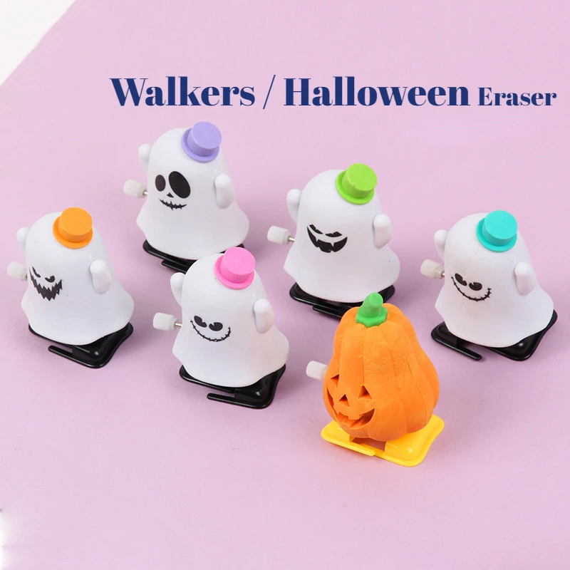 Halloween fashion personalized school supplies creative mechanical ghost eraser stationery supplies kawaii cute Rubber