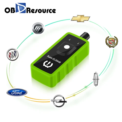 Herramienta de reaprendizaje TPMS para coche 2 en 1 Super EL50448 sistema de supervisión de presión de neumáticos automático herramienta de reinicio del Sensor para Ford Opel GMC Buick Chevy