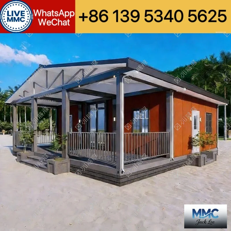 20ft Expandable Box Container House Folding House Prefab Modular Made in China Vacation Home Capsule House