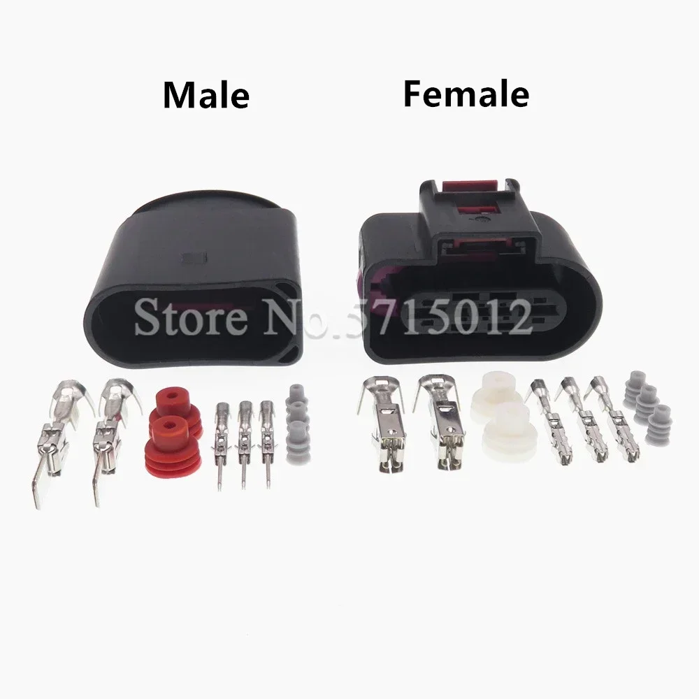 5 Hole 1K0919230 1K0919231 Automobile Fuel Pump Wiring Socket Car Composite Connector For VW Audi