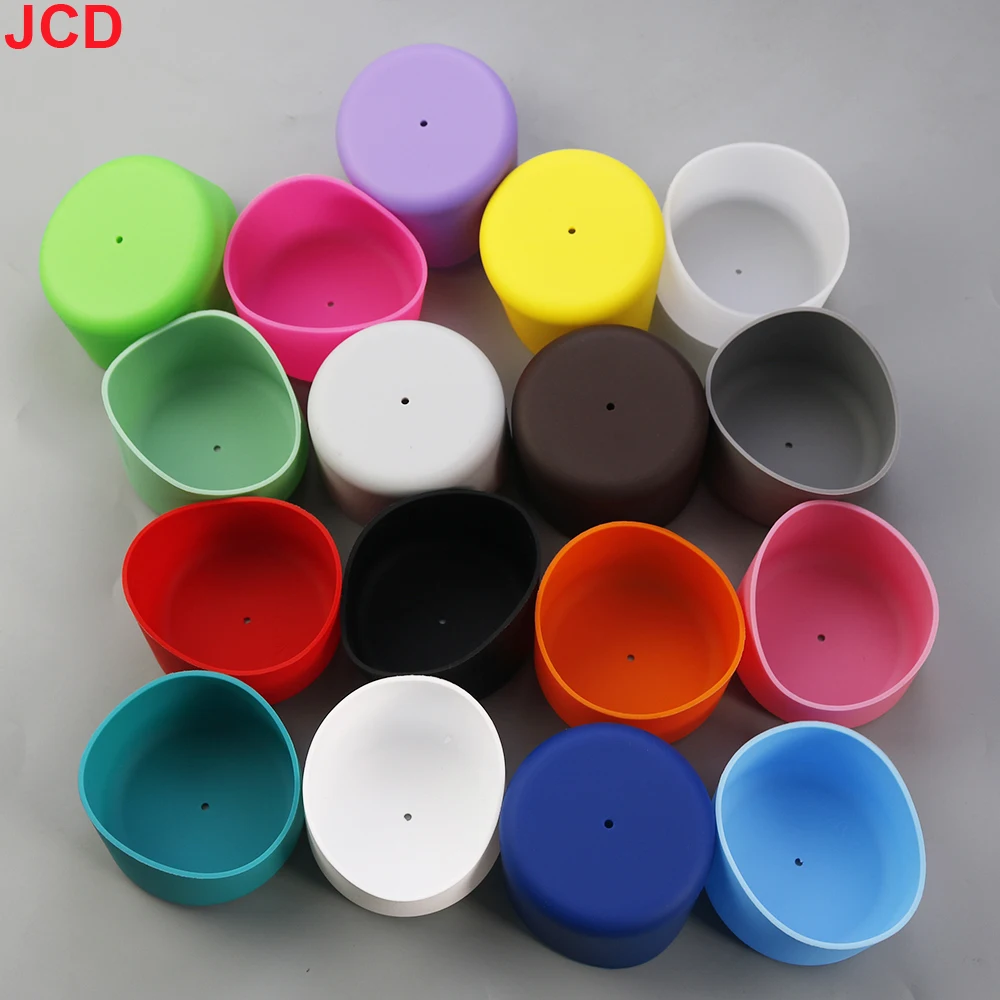 JCD 1pcs 7cm Curved Silicone Cup Bottom Cover Heat Insulation Coaster Sleeve Water Cup Cover Anti-Slip Bottle Protective Sleeve
