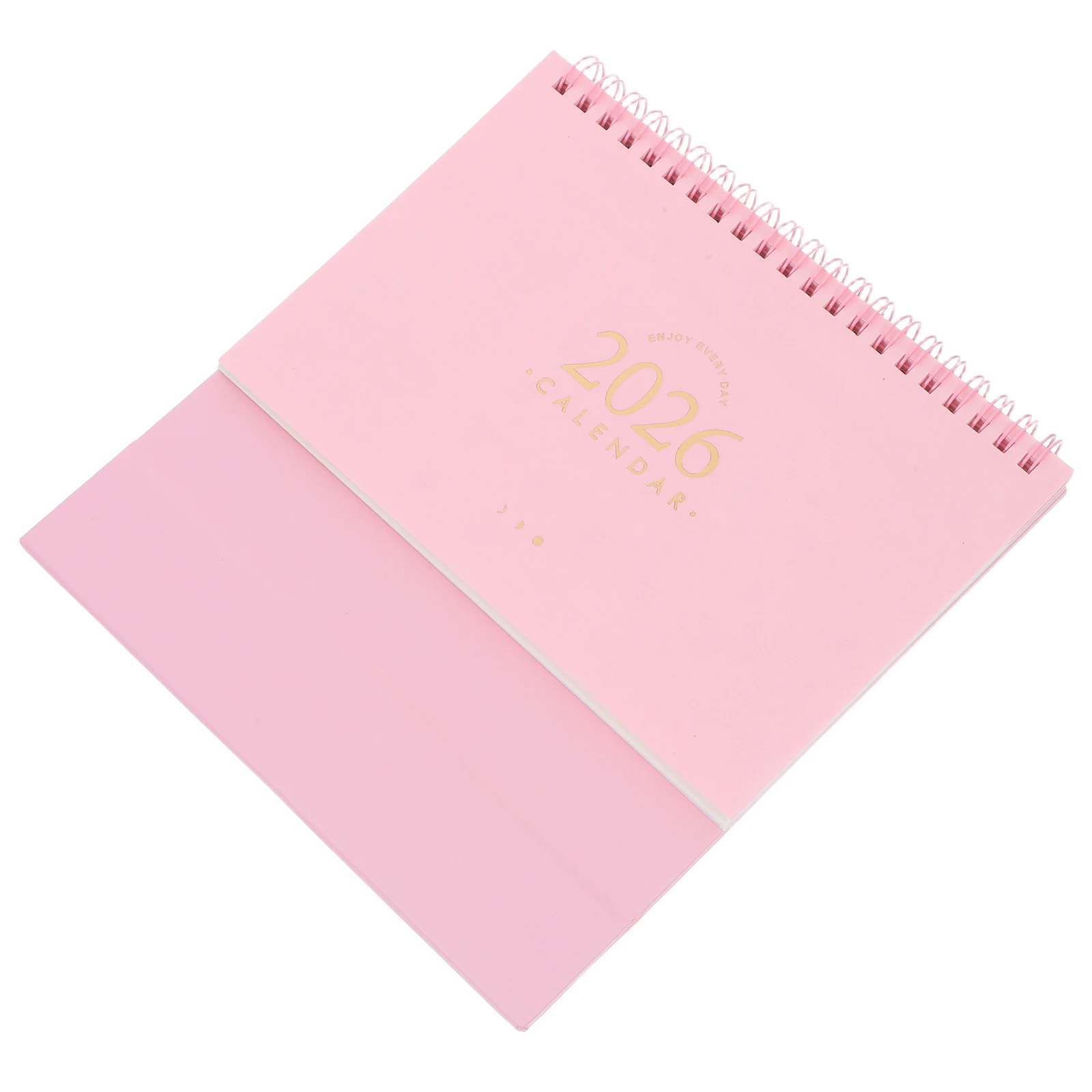 

2025.9-2026.12 2026 Desk Calendar Small Desktop Minimalist Monthly Flip Calendar Twin-Wire Binding Office School Planner