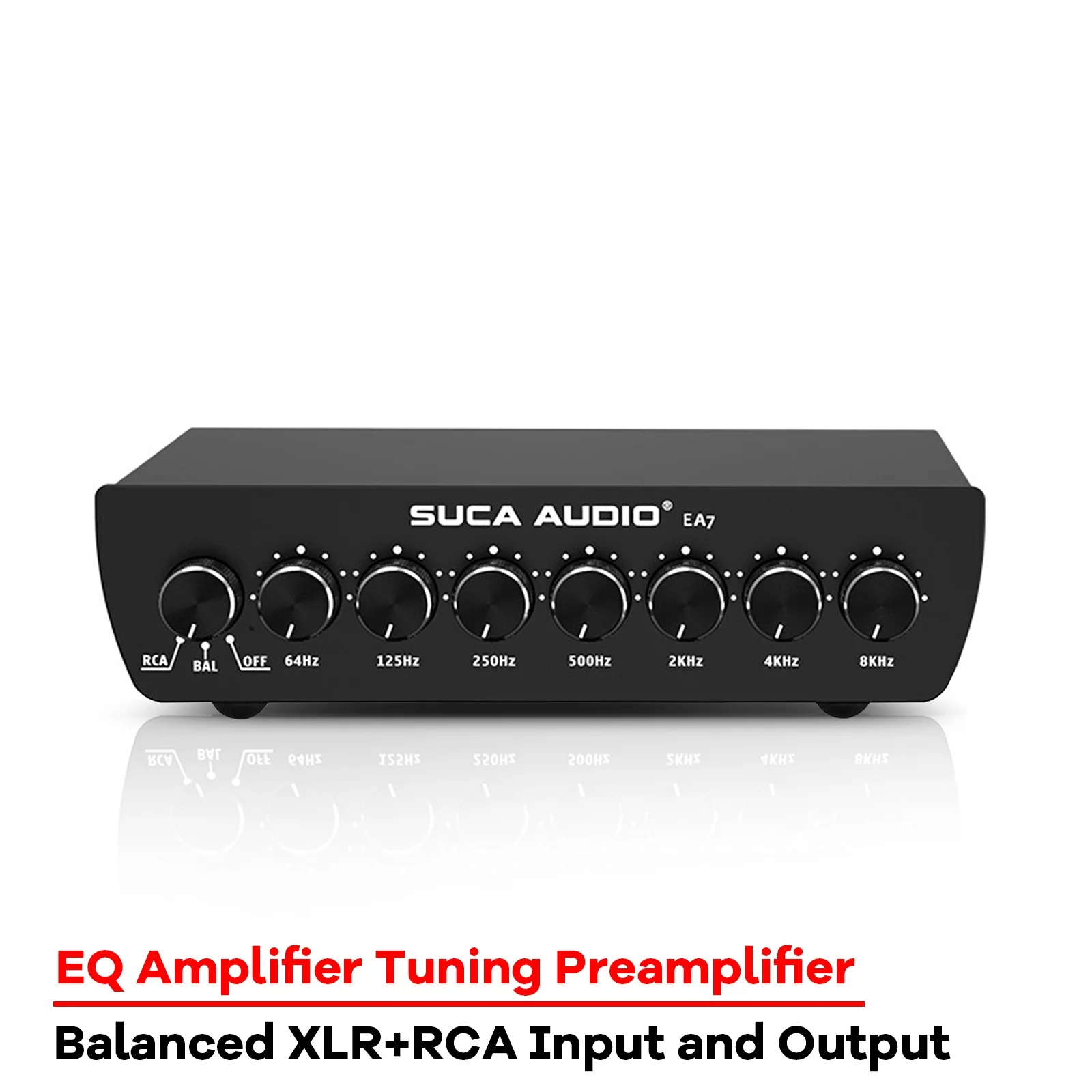 SUCA AUDIO эквалайзер для дома Hi-Fi лихорадка эквалайзер усилитель настройка предусилитель регулировка гитарного эффектора