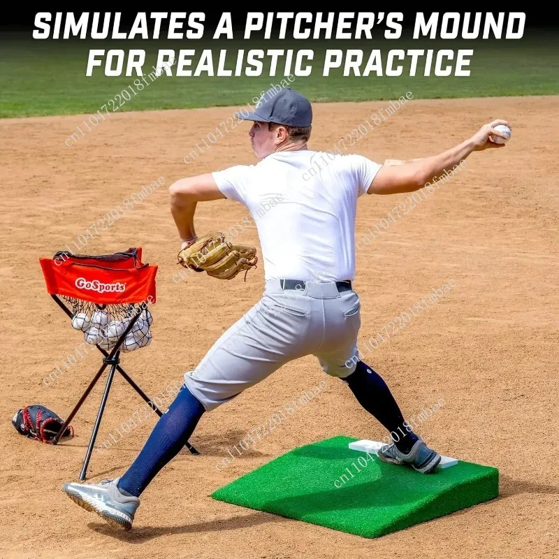 30 X 30 X 4 - Inch Portable Baseball Pitcher's Pitching Mound