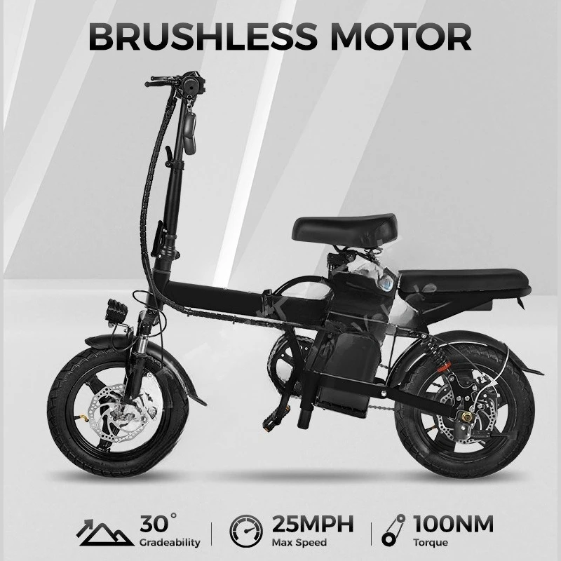 Foldable Two-Wheel Electric Bicycle for Electric Scooter Wholesale High-Range E-Bike Direct from Factory