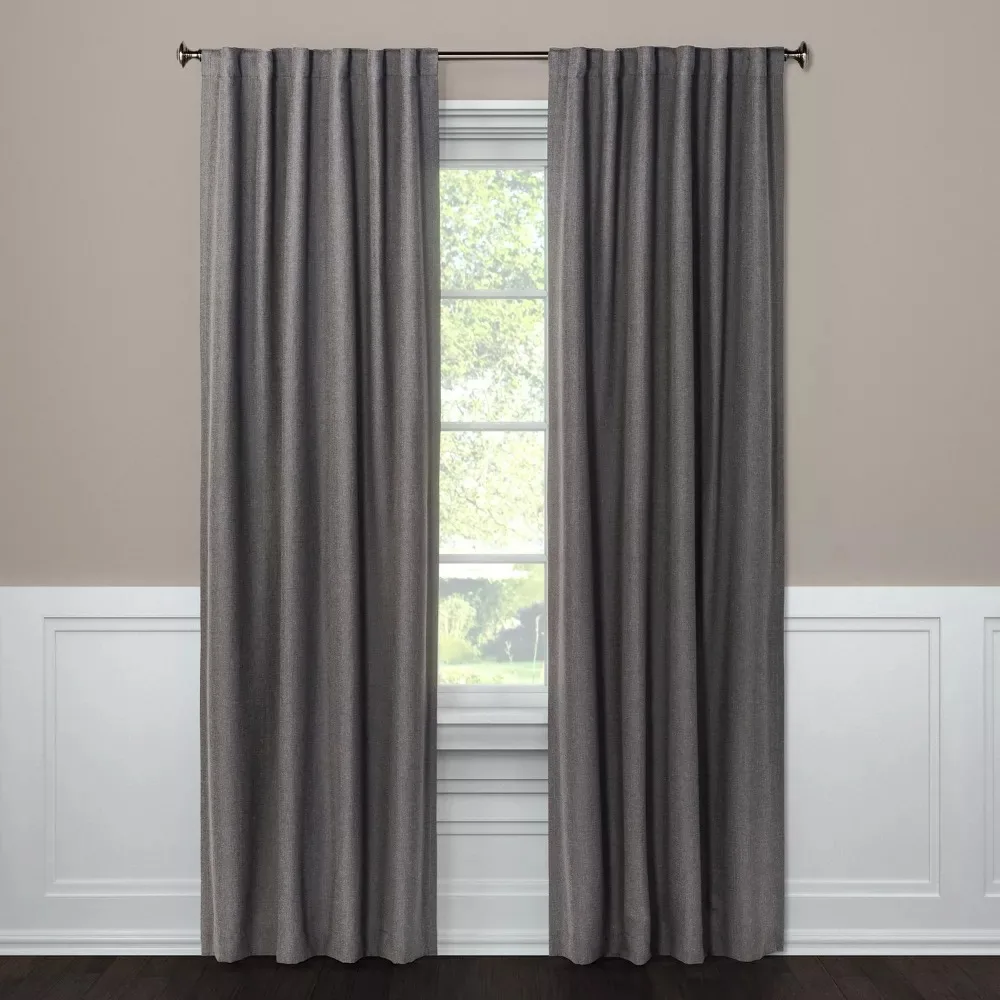 

Window curtains Aruba Panel,Faux Linen Curtain for Living Room,Thermal Insulated Room Darkening Grommet Window Drape,curtains