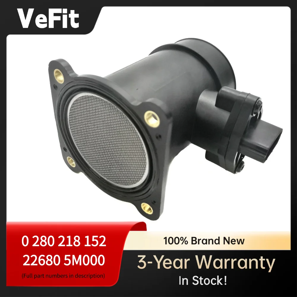 

Новый датчик массового расхода воздуха MAF 0280218152 22680-5M000 для Nissan Sentra 1.8L 2000-2002 гг.