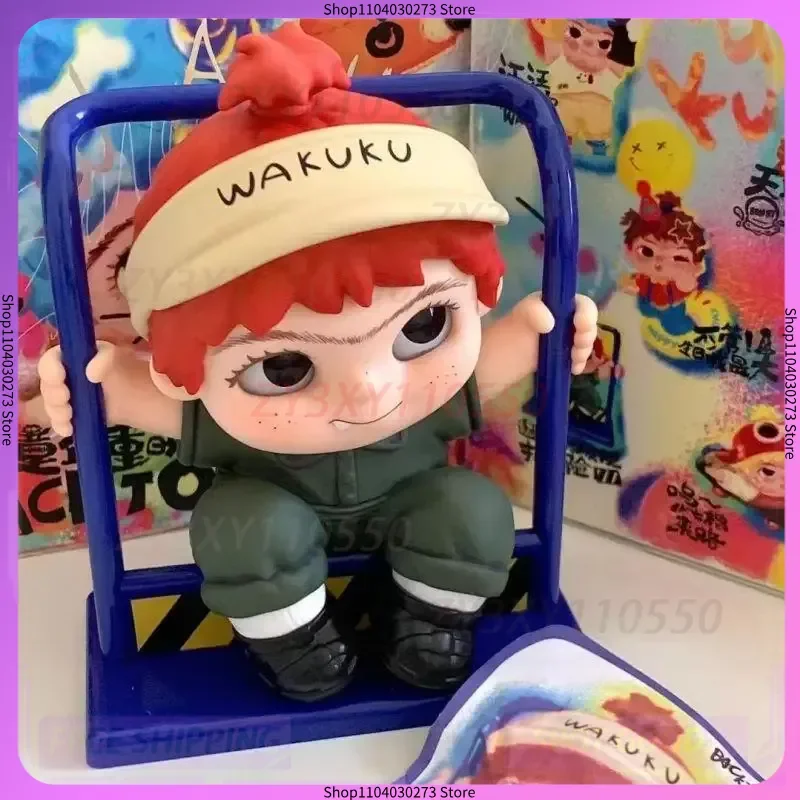 

Подлинная Wakuku обратно в детство с серией Wakuku, слепая коробка, игрушка, настольный орнамент, коробка-сюрприз, коллекционная модель, подарок на день рождения