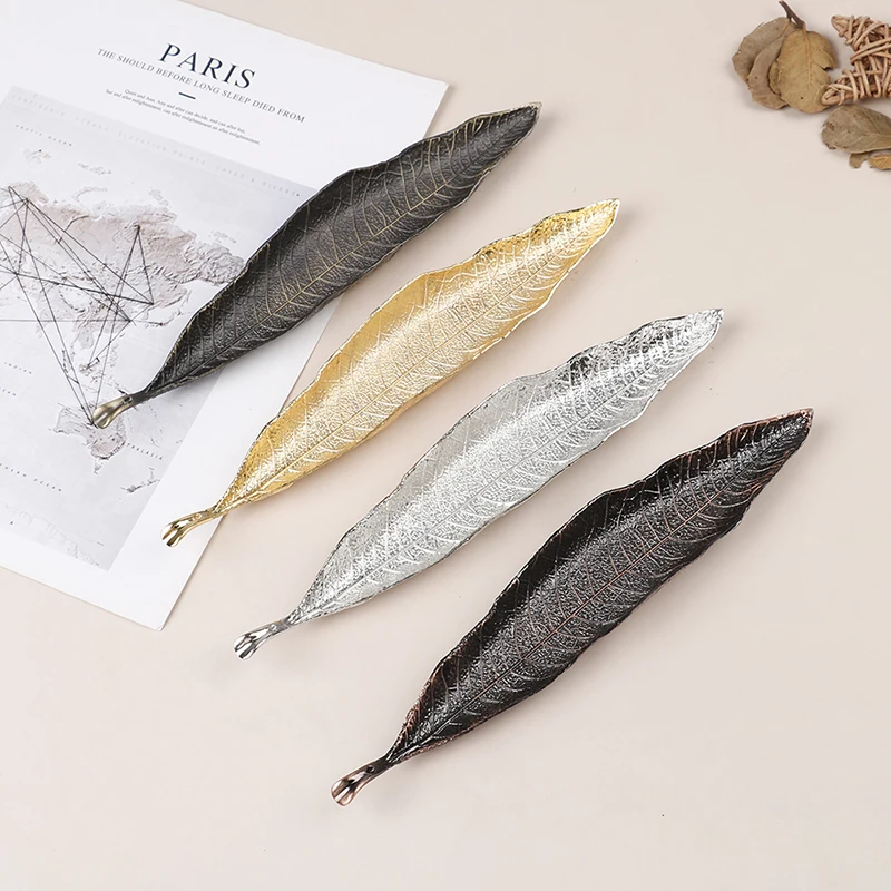 Incense Holder Ash Catcher Long Leafs Censer Meditation Home Decor Accessories