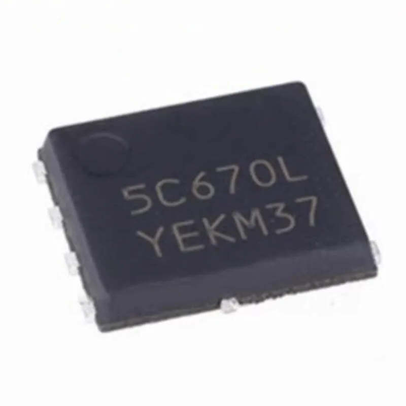 5C670L    NTMFS5C670NLT1G    60V 71A    DFN5*6  (Product quantity: 5 pieces)