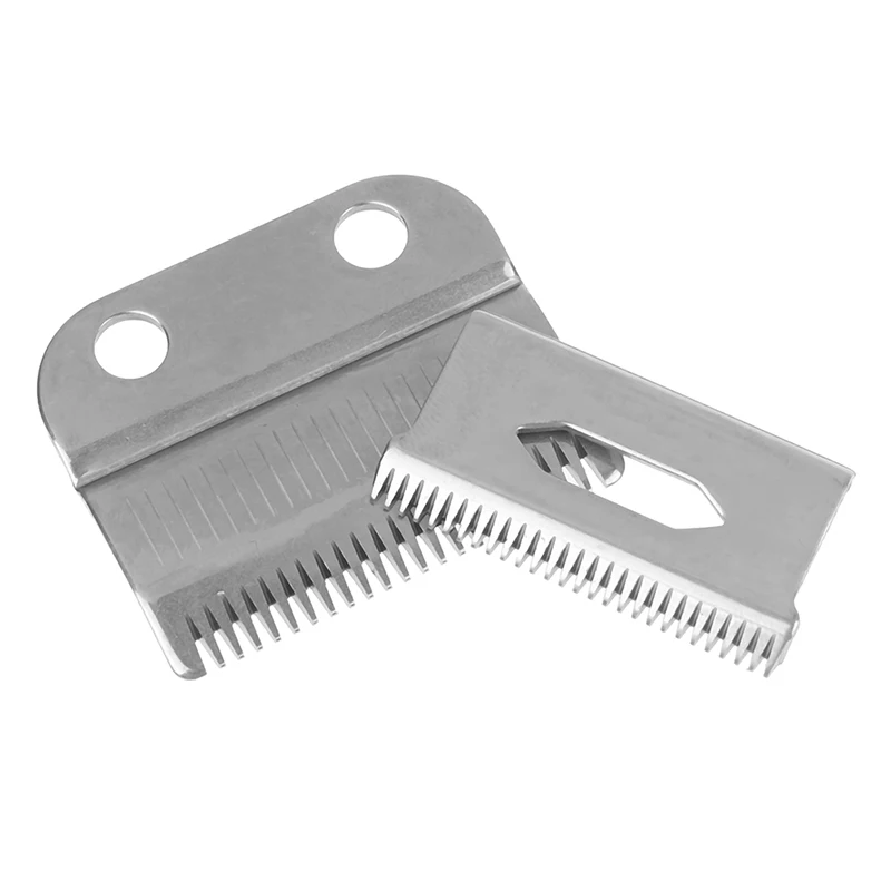 Professional Replacement Clipper Blades Precision 2 Holes Adjustable Hair Clipper Parts Blade