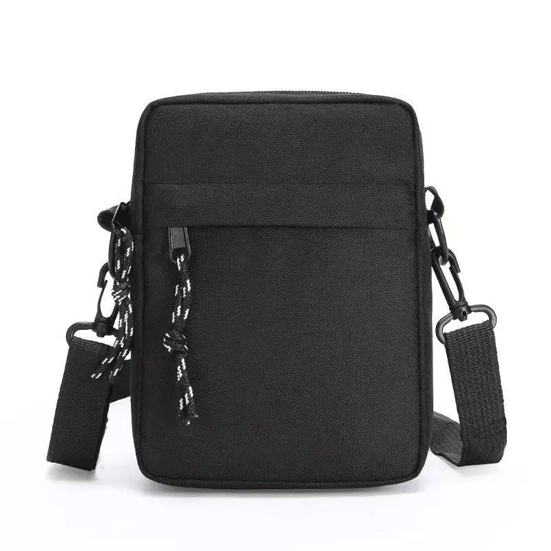Simple Casual Mini Crossbody Bag Men's Nylon Small Shoulder Bag For Men Oxford Messenger Phone Side Sling Bag Husband Chest Pac