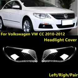 Headlamp Shell For Volkswagen For VW CC 2010 2011 2012 Headlight Cover Lampshade Shell Headlamp shade Transparent Headlamp Cover