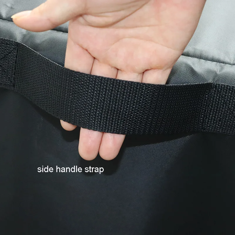 غطاء فرن بيتزا خارجي لفرن بيتزا بلاكستون 2238 على سطح الطاولة، غطاء مقاوم للماء والغبار مع مقابض برباط وجانبية #3