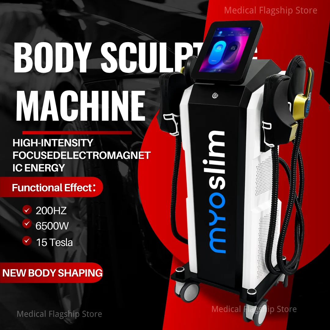Myoslim RF NEO Slimming Machine EMS Body Sculpting Fat Burning EMSSLIM Nova Weight Loss Electromagnetic Muscle