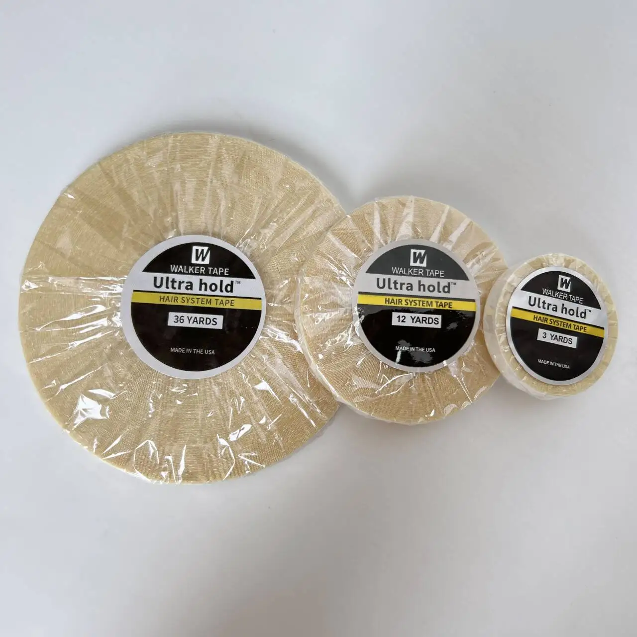 

1 рулон, лента для наращивания волос, 3/12/36 ярдов