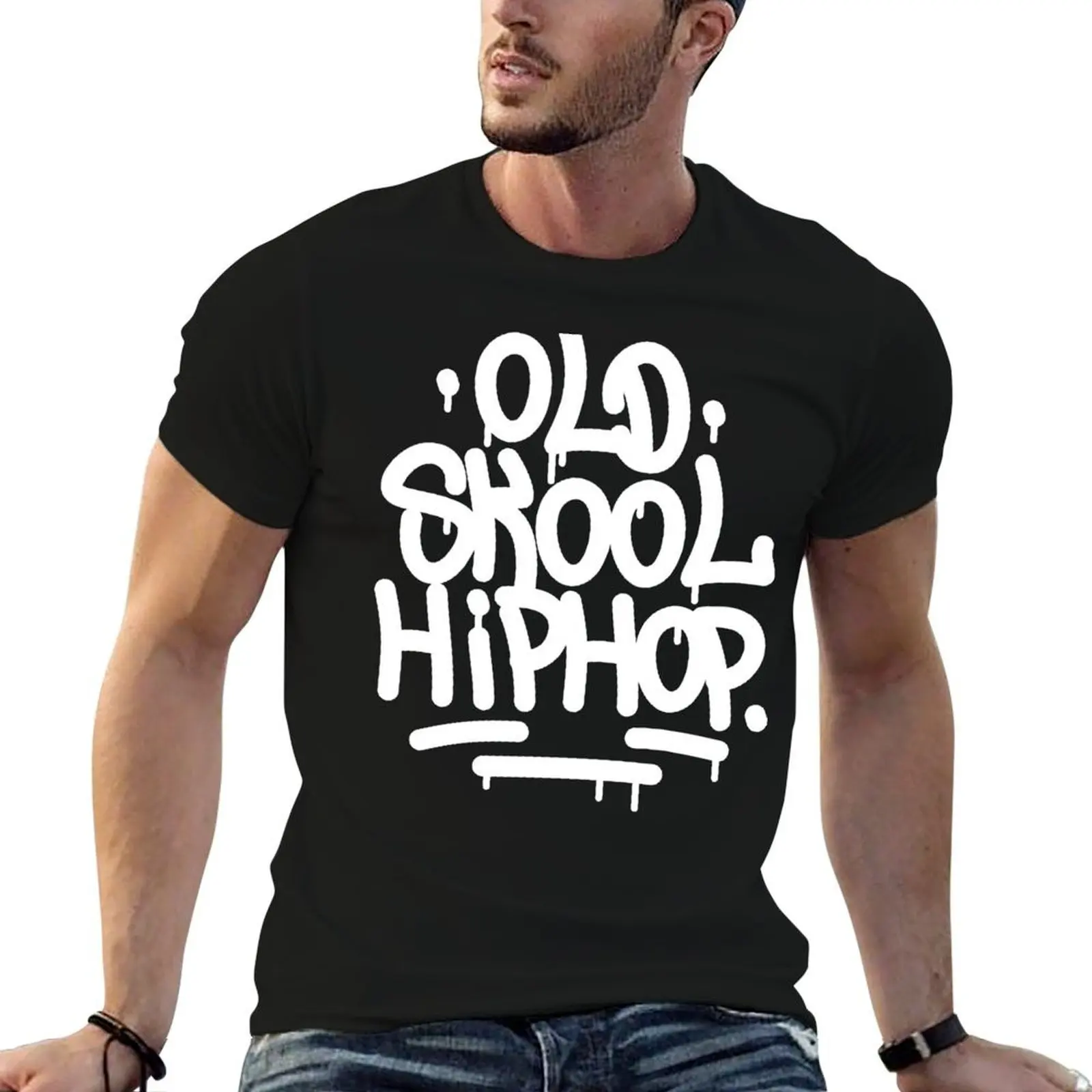 

Old School Hip Hop Graffiti 90's Rap Design T-Shirt t shirts for man pack white man t shirt luxury T-Shirt