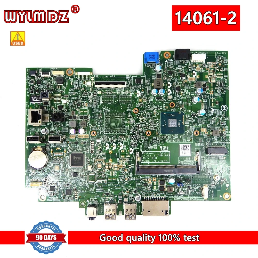 

14061-2 J3710 CPU Mainboard For Dell INSPIRON 3052 Motherboard CN-027G62 0JTHY5 100% tested working