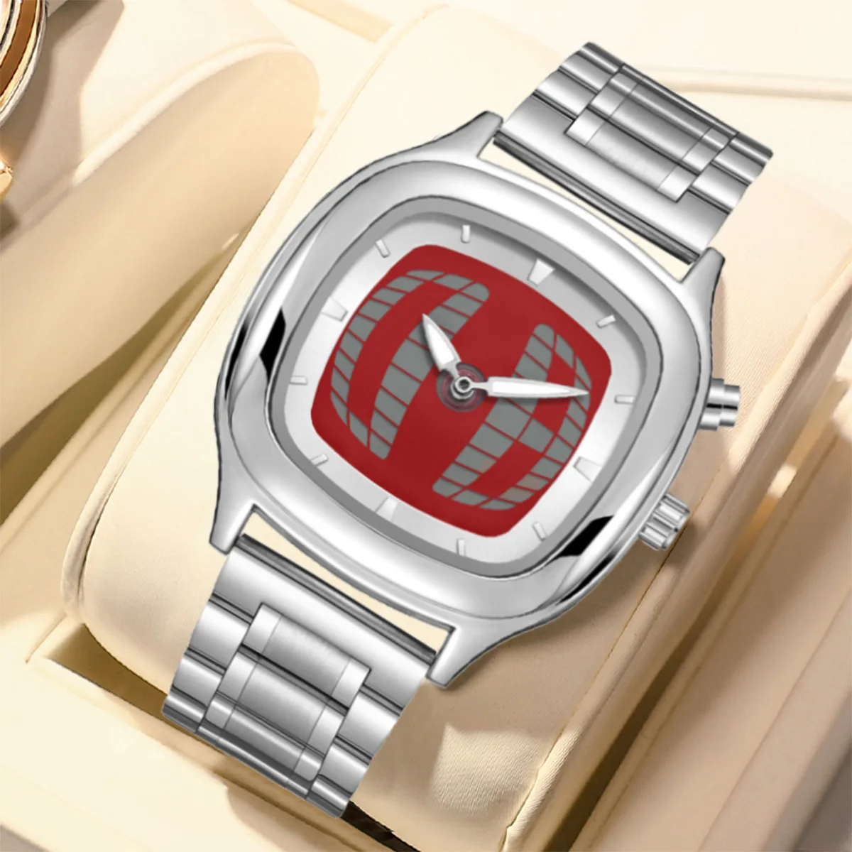 New Square Watch for Men Niche Light Luxury Waterproof  Number Seconds Men's Wristwatch Trendy Y2K Quartz Watches Reloj Hombre