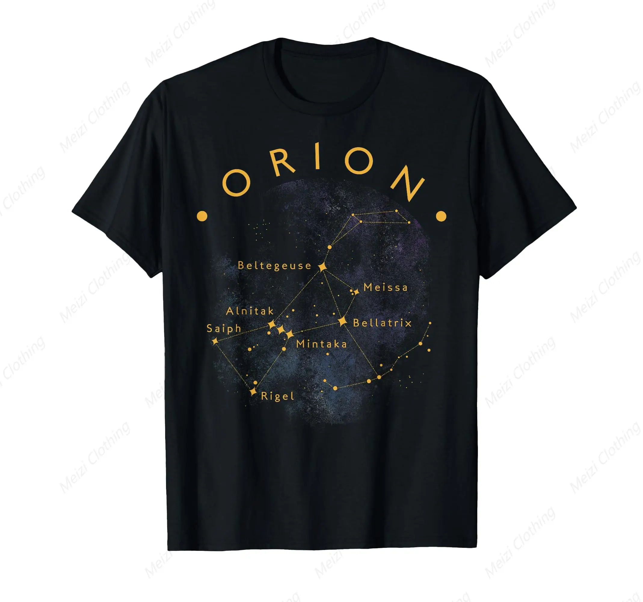 Orion Astronomy Enthusiasts Stargazing Men's T-shirt Cool Fashion Men's Cotton Gift Short Sleeve