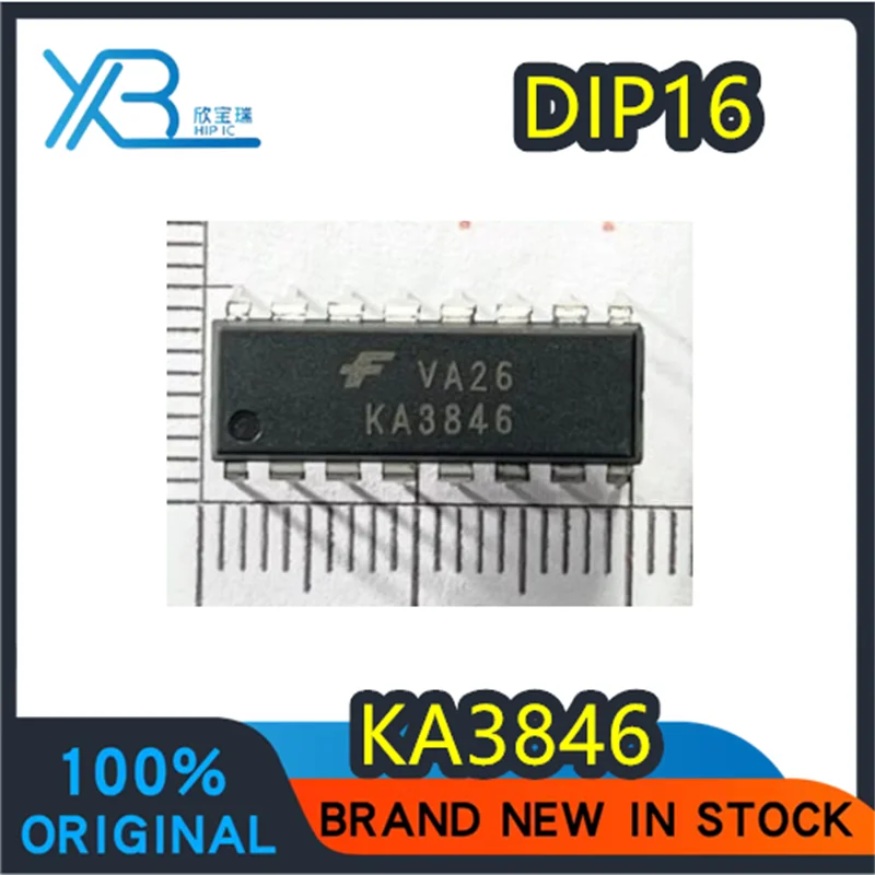 

(10/50 pieces) KA3846 KA3846A DIP16 Original Authentic Pulse Width Modulator Chip In Stock Fast Shipping