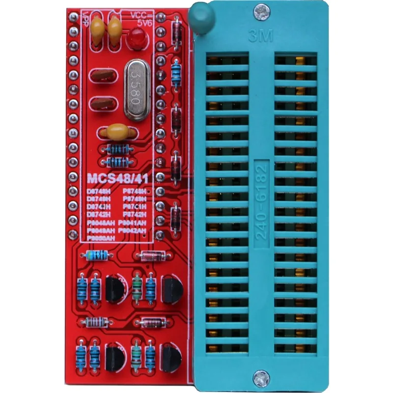 Mcs48 Adapter Supports Multiple Chips Including 8048 8049 8050 8041 8042 8748 8749 8741 8742 for Programmer Burning Use