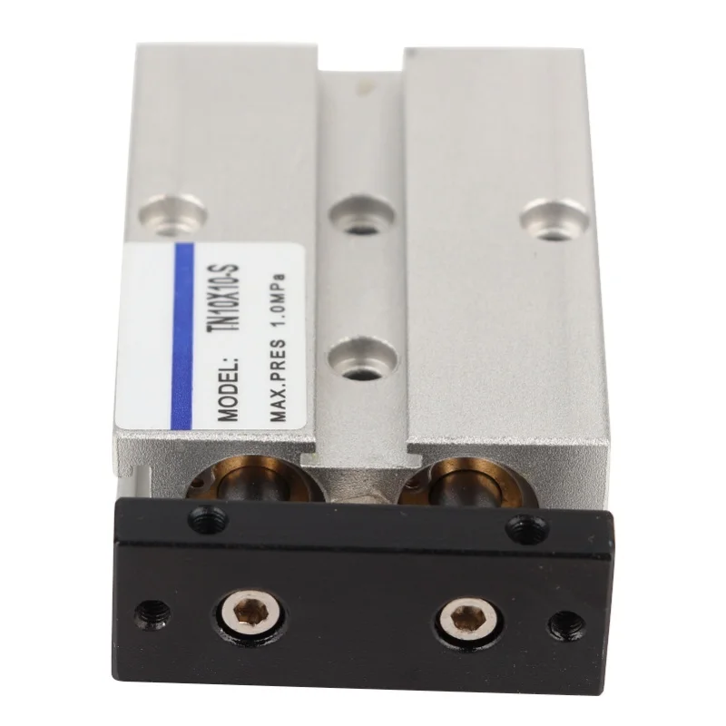 Air Cylinder TN10 Dual Rod Shaft Doubling Acting Pneumatic Components 10/20/50/75/100mm Stroke