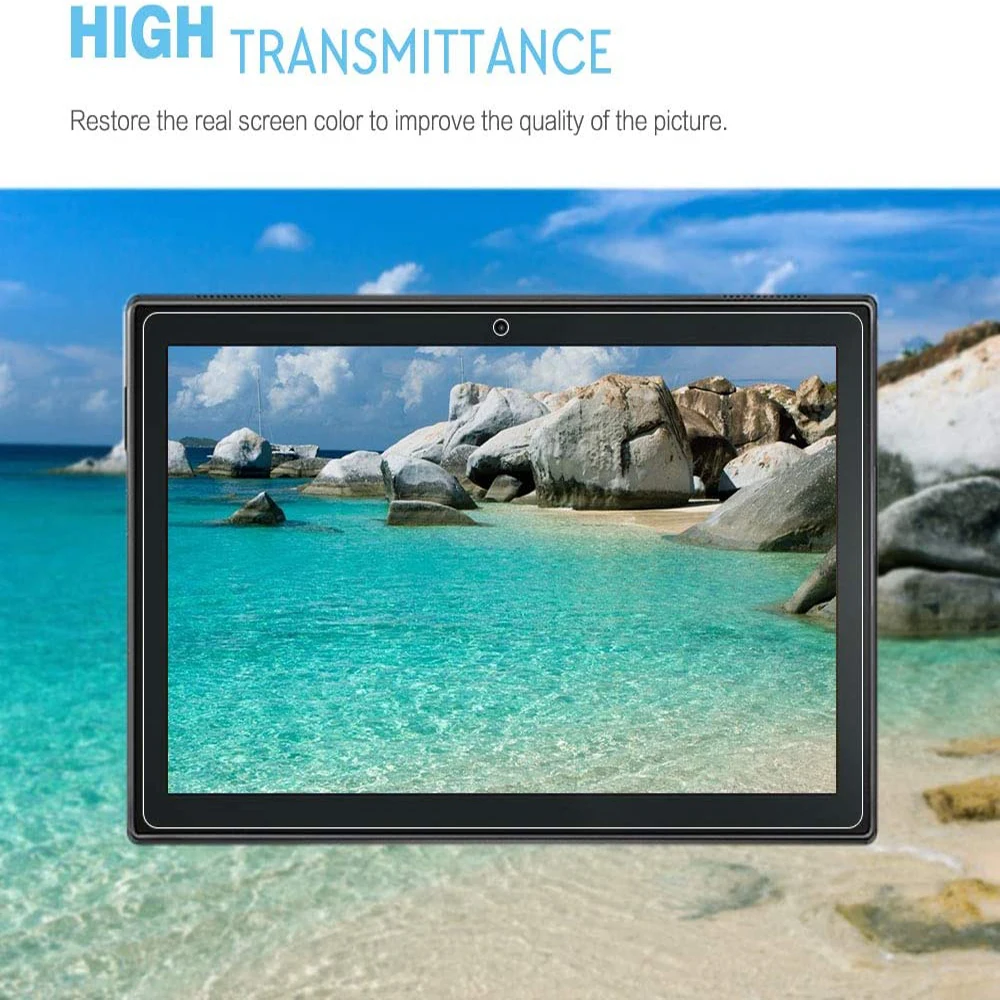 Закаленное стекло для планшета Lenovo TAB M10, 2 шт., диагональ экрана 10,1 дюйма