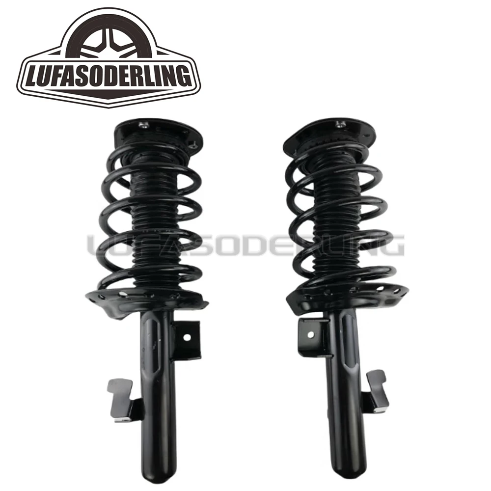 

2x Front Suspension Coil Spring Shock Absorber Assembly for Volvo XC60 I SUV (156) OEM 31277370 31277371 Brand New