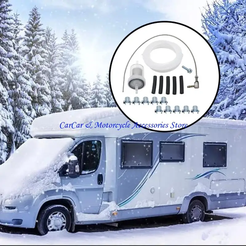 G5AD سخانات الوقود تصل إلى 4KW 4 متر خزان الوقود حامل مجموعة خط الأنابيب الدائمة الأنابيب الوقود وقوف السيارات التدفئة أجزاء #5