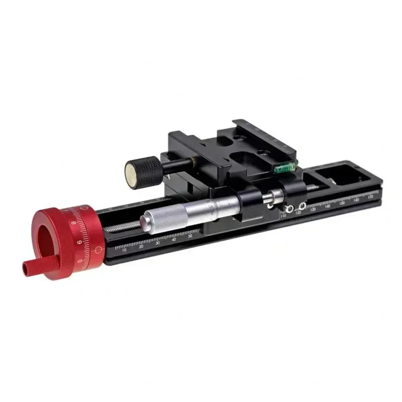 

Excellent Sharing Good Things Double Precision Stacked Photography Micrometer Head Micro Trimming Guide 180MM Macro Focusing Rai