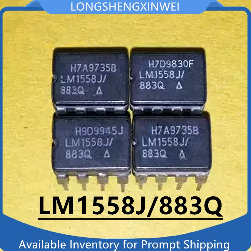 

4PCS LM1558J/883Q LM1558J CDIP8