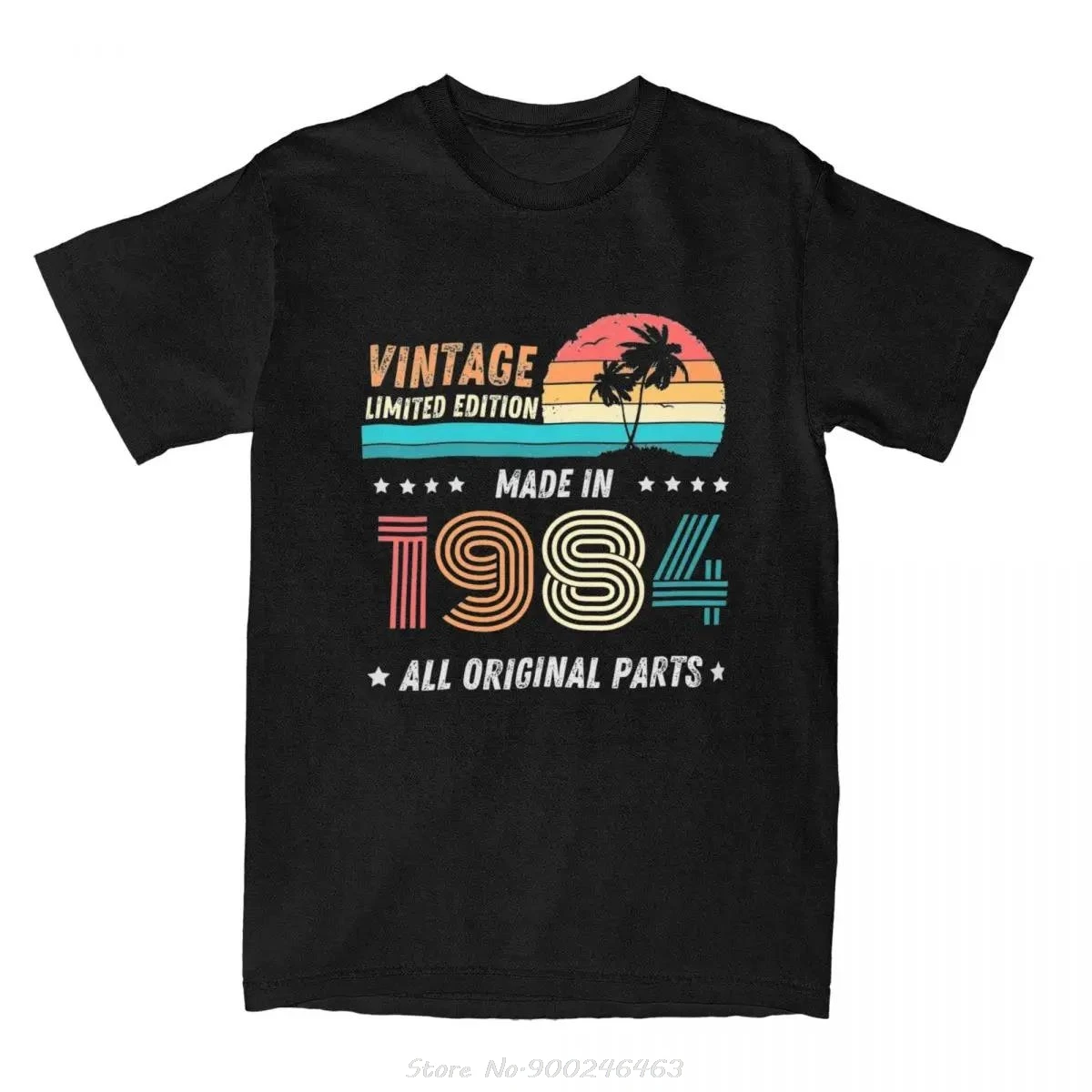 1984 Limited Edition Vintage Style, All Original Components, T-shirt, Novel Pattern, Cotton Men's and Women's T-shirt