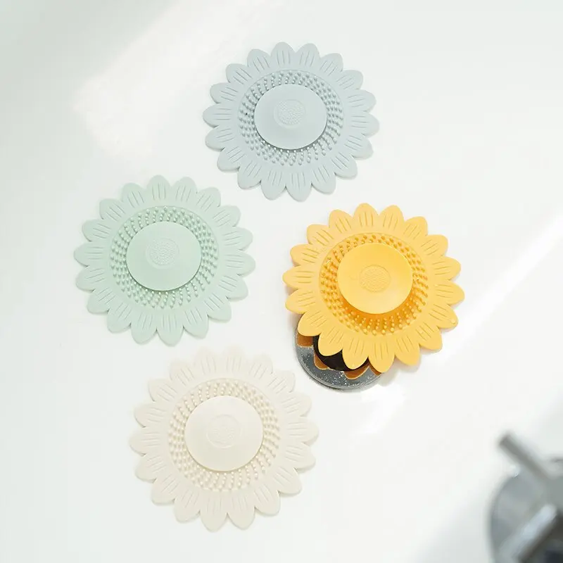 

1/2Pcs Multifunctional flower shaped deodorizing filter, suitable for kitchen and bathroom sinks with sewer deodorizing filter