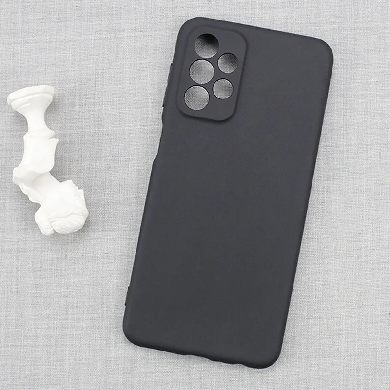 Camera Protection Soft Silicone Phone Case For Samsung A33 A23 A53 A73 A12 A13 A22 A32 A42 A52 A52S A72 4G 5G Matte Cover Case