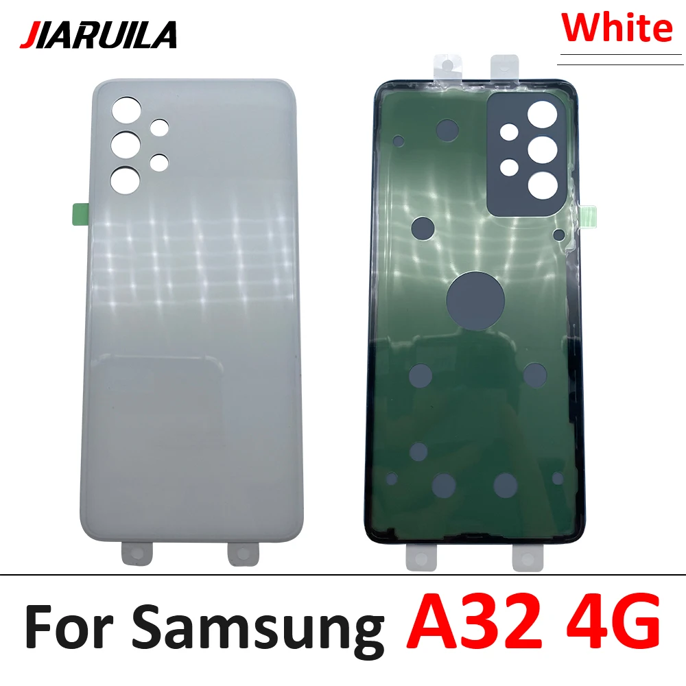 NEW Battery Back Cover Rear Door Replacement Parts Housing Case With Ahesive Sticker For Samsung A32 4G A325F / A32 5G A326B